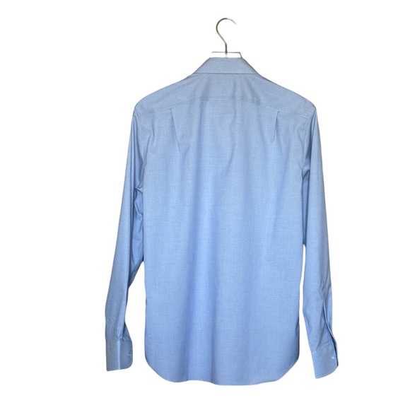 J. CREW: Classic Bowery Slim Button Down Shirt in Blue - Picture 3 of 10